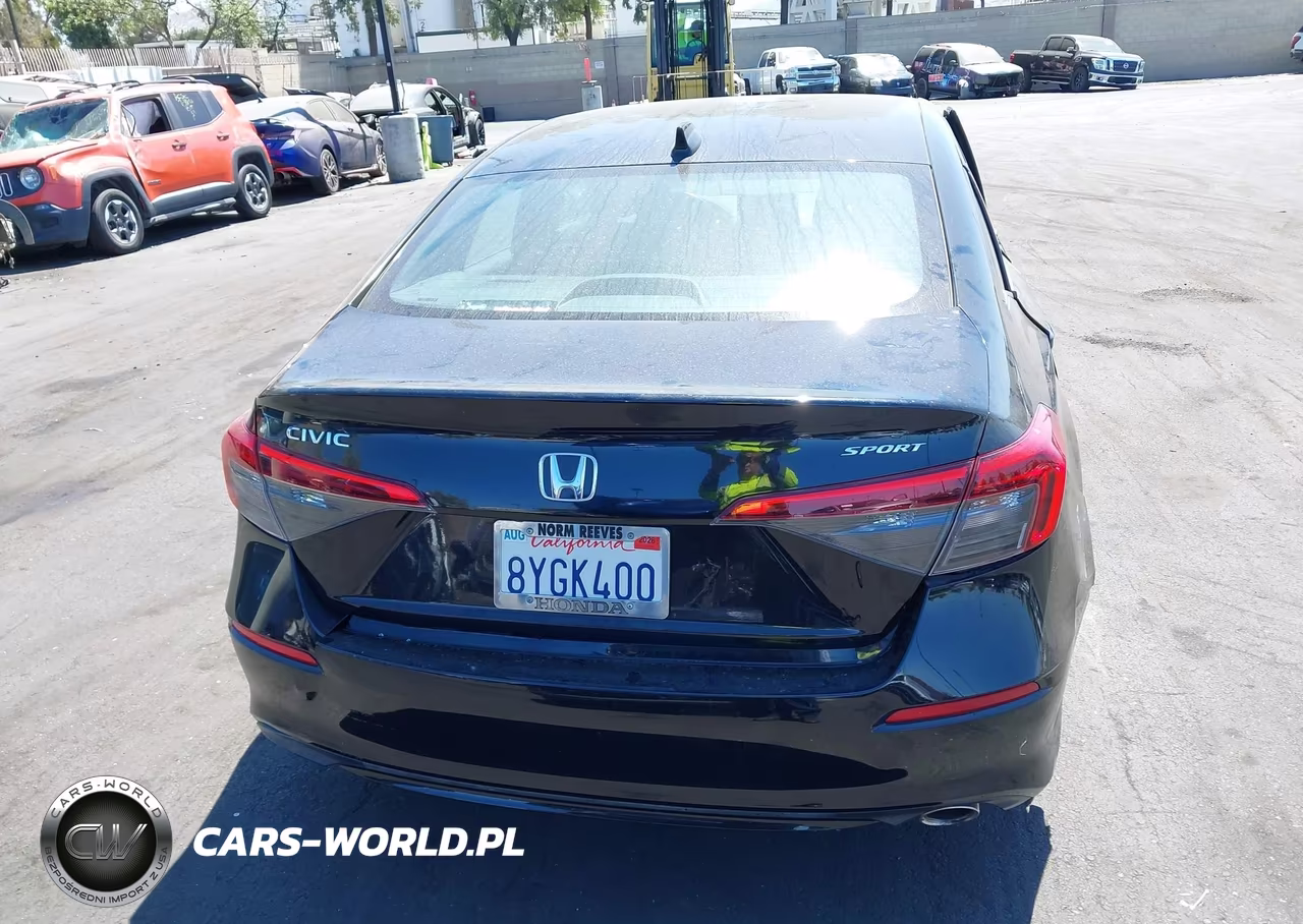 2022 Honda Civic Sport VIN:2HGFE2F53NH518845 - 16