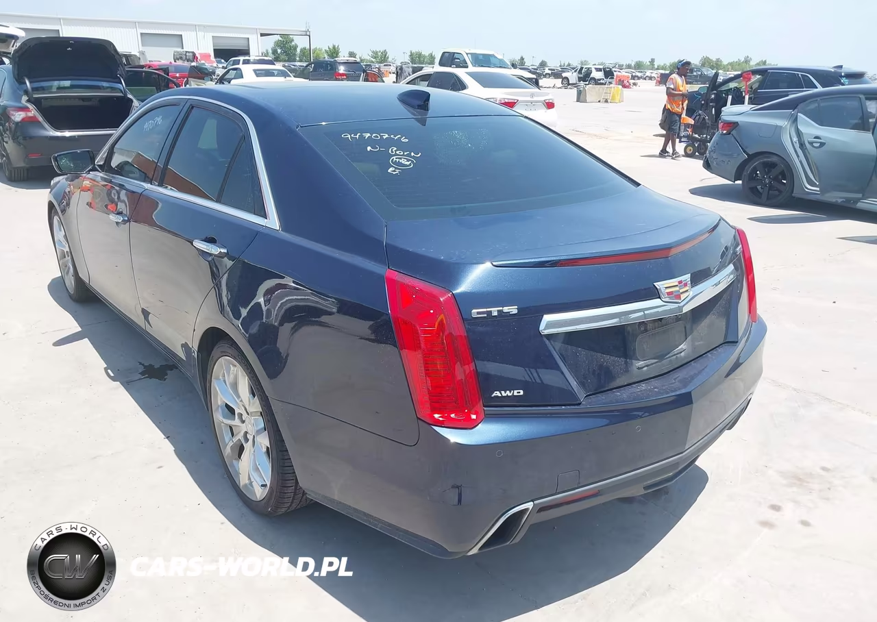 2018 Cadillac Cts Premium Luxury VIN:1G6AY5SS7J0136283 - 3