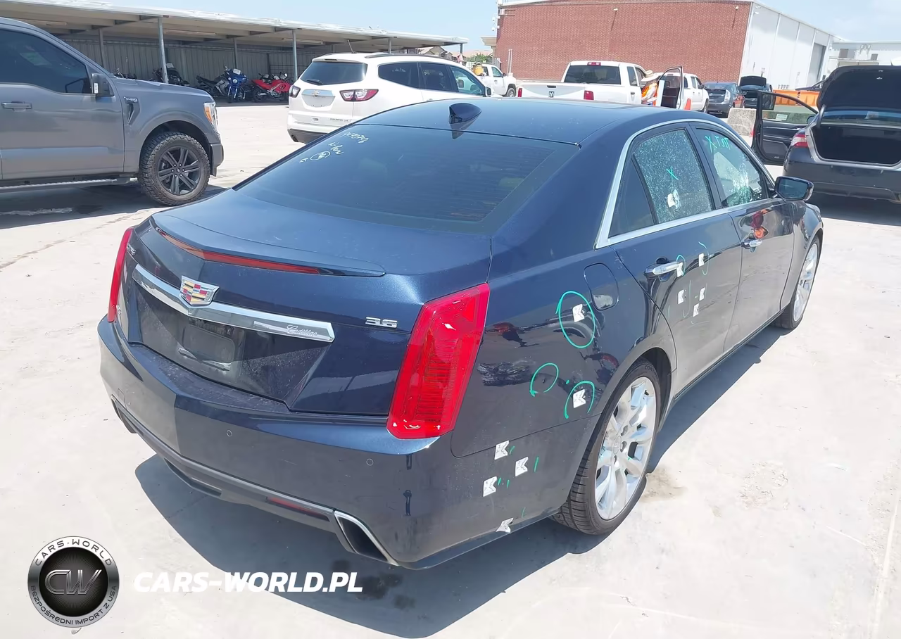 2018 Cadillac Cts Premium Luxury VIN:1G6AY5SS7J0136283 - 4