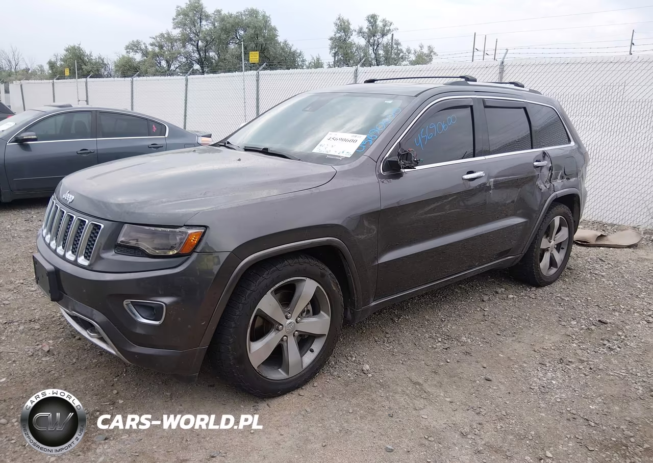 2015 Jeep Grand Cherokee Overland VIN:1C4RJFCM5FC242148 - 2
