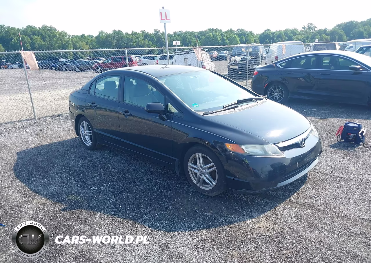 2007 Honda Civic Lx VIN:1HGFA16507L128314 - 1