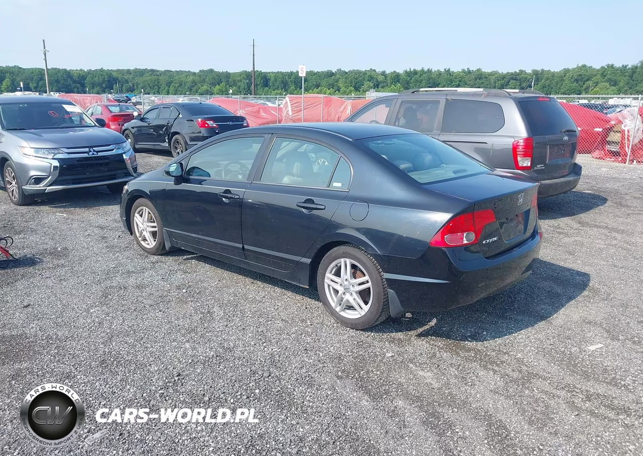 2007 Honda Civic Lx VIN:1HGFA16507L128314 - 3