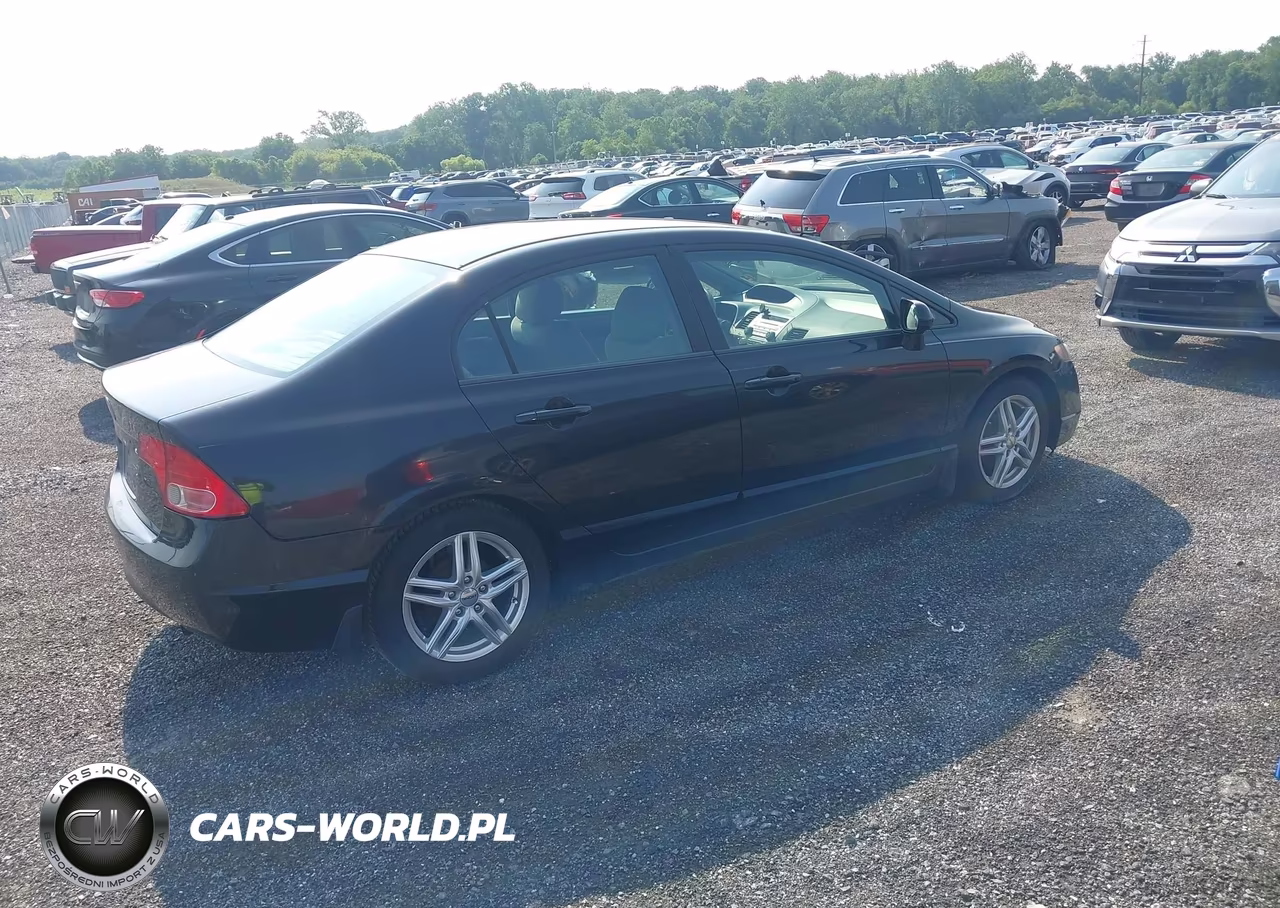 2007 Honda Civic Lx VIN:1HGFA16507L128314 - 4