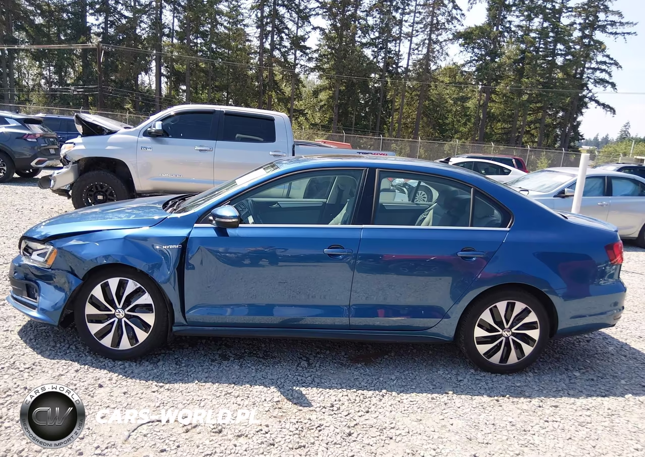 2016 Volkswagen Jetta Hybrid Sel Premium VIN:3VW637AJ6GM234925 - 14