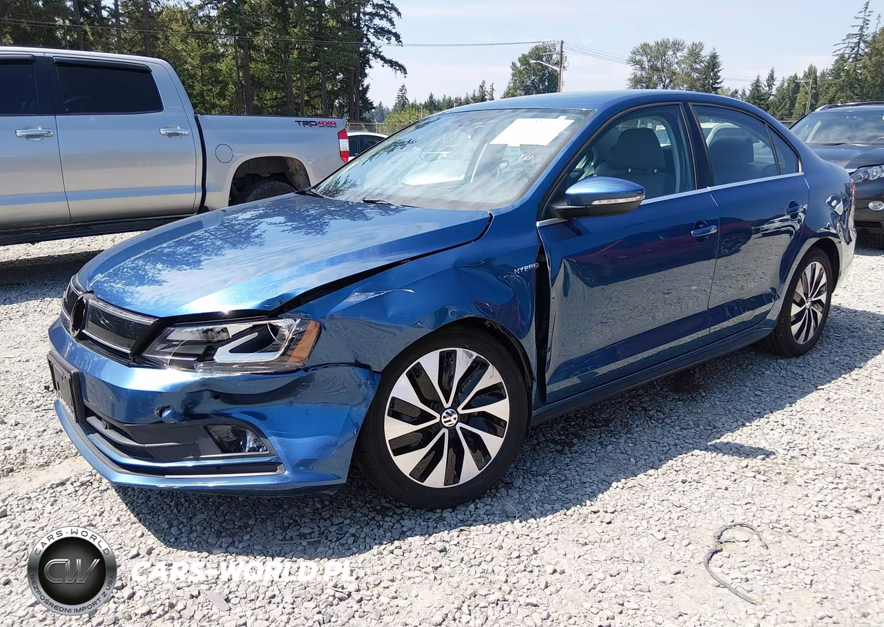 2016 Volkswagen Jetta Hybrid Sel Premium VIN:3VW637AJ6GM234925 - 2