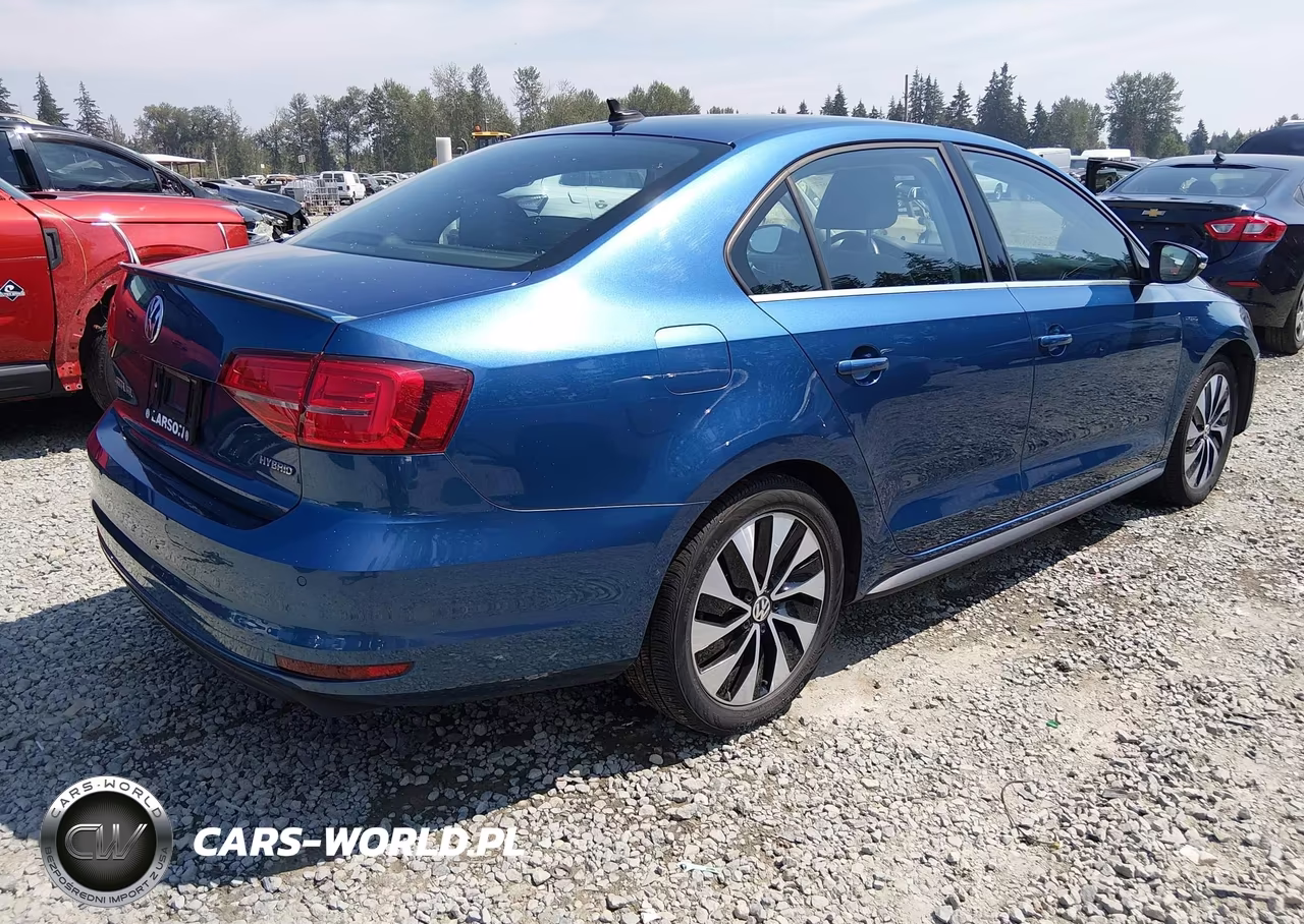 2016 Volkswagen Jetta Hybrid Sel Premium VIN:3VW637AJ6GM234925 - 4
