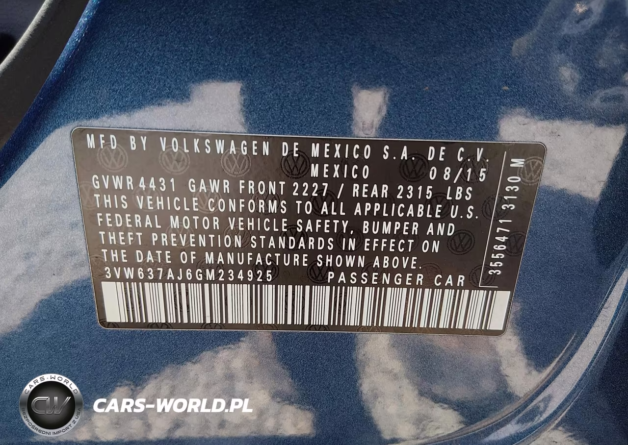 2016 Volkswagen Jetta Hybrid Sel Premium VIN:3VW637AJ6GM234925 - 9