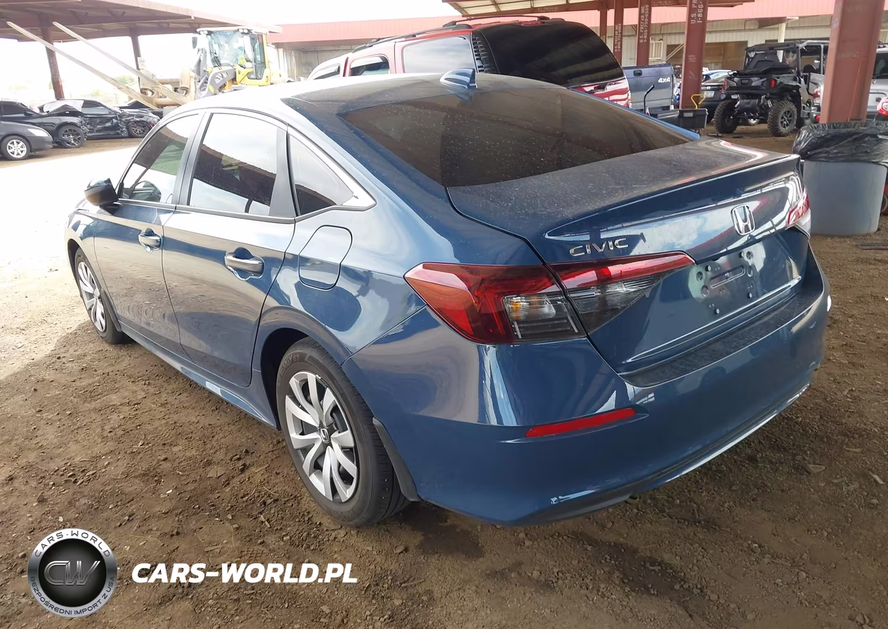 2026 Honda Civic Lx VIN:2HGFE2F23TH533431 - 3