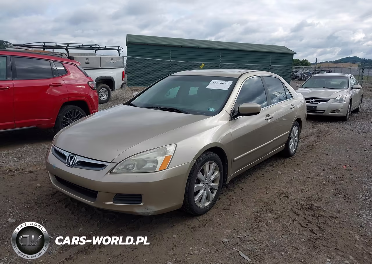 2007 Honda Accord 3.0 Ex VIN:1HGCM665X7A038056 - 2