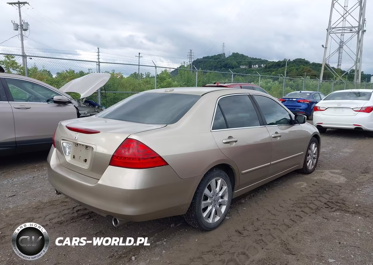 2007 Honda Accord 3.0 Ex VIN:1HGCM665X7A038056 - 4