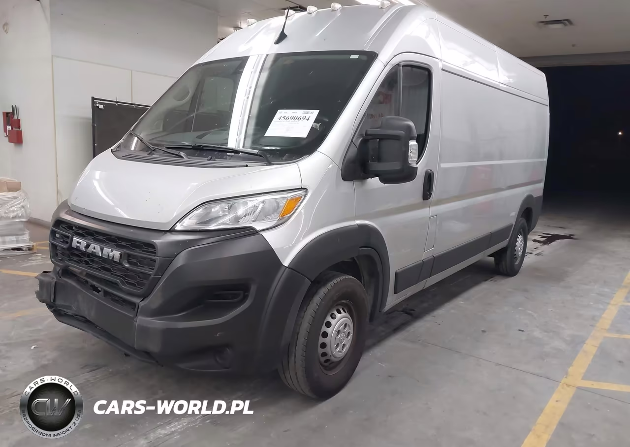 2024 Ram Promaster 2500 Tradesman High Roof 159 Wb W-Pass Seat VIN:3C6LRVDG2RE113175 - 2