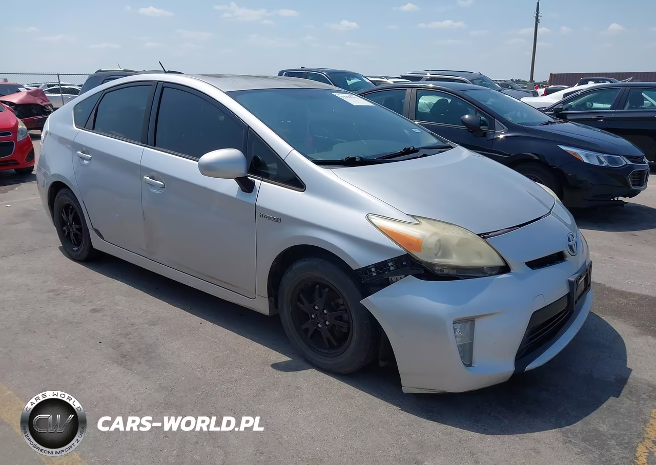 2012 Toyota Prius Three VIN:JTDKN3DU9C1614892 - 1