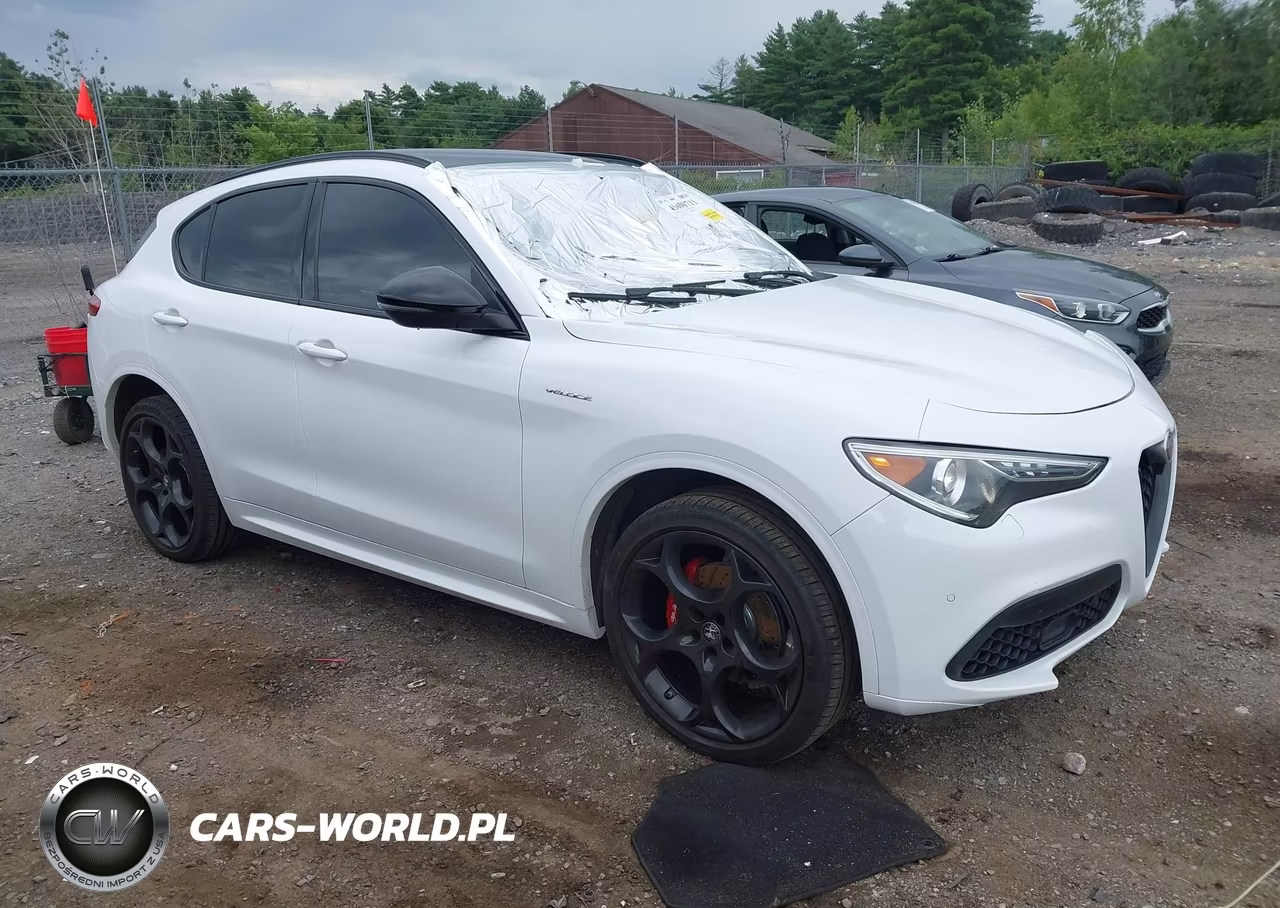 2023 Alfa Romeo Stelvio Veloce Awd VIN:ZASPAKBN9P7D64636 - 1
