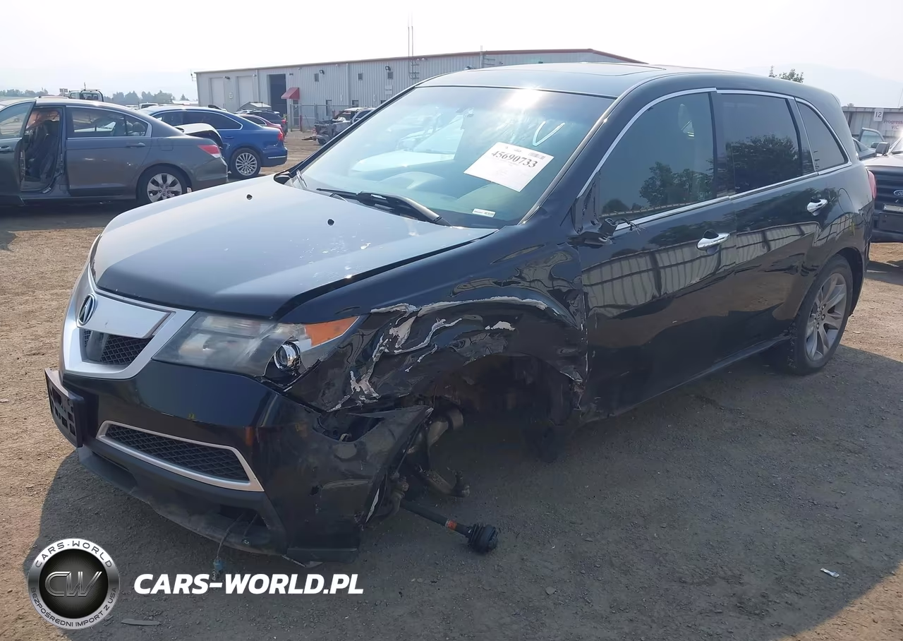 2010 Acura Mdx Advance Package VIN:2HNYD2H70AH518413 - 2