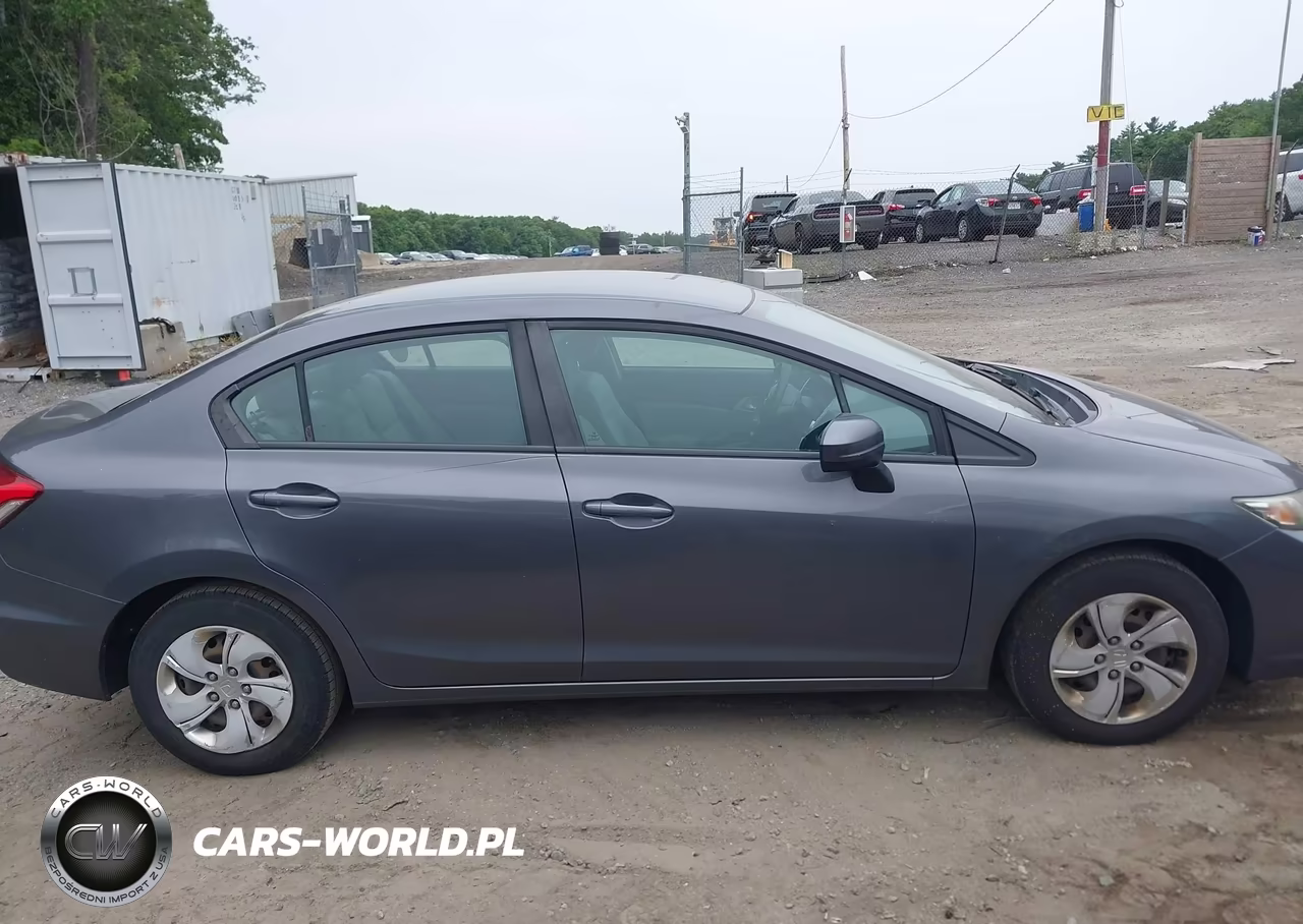 2014 Honda Civic Lx VIN:2HGFB2F52EH510132 - 13