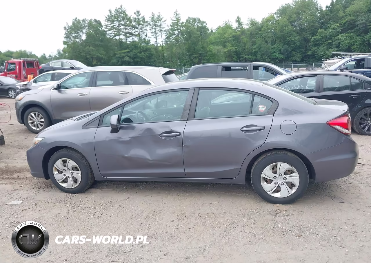 2014 Honda Civic Lx VIN:2HGFB2F52EH510132 - 14