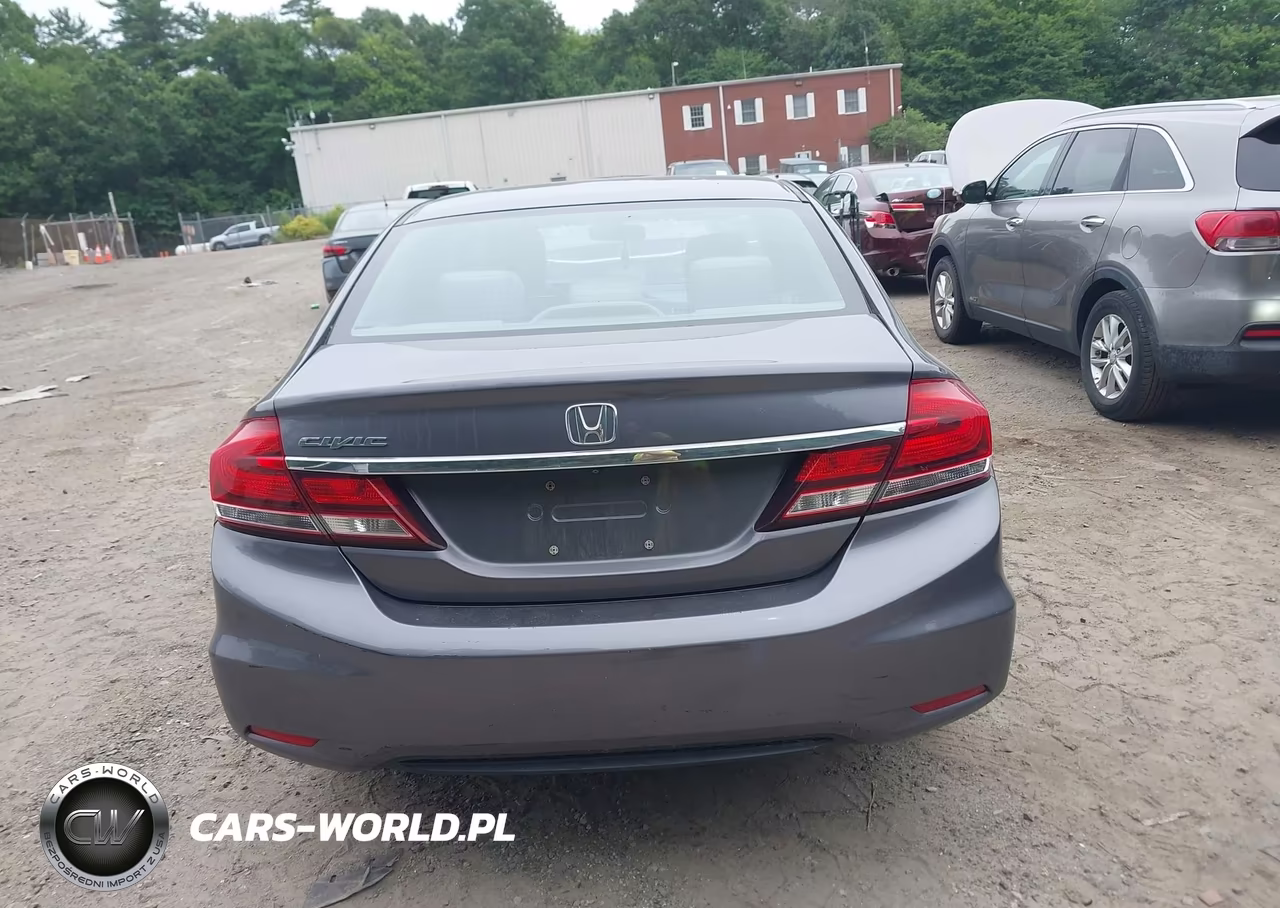 2014 Honda Civic Lx VIN:2HGFB2F52EH510132 - 16