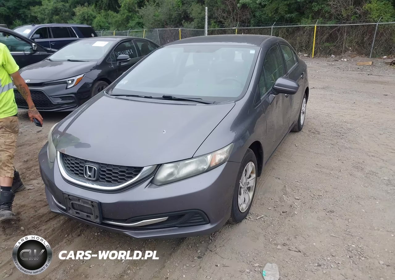 2014 Honda Civic Lx VIN:2HGFB2F52EH510132 - 2
