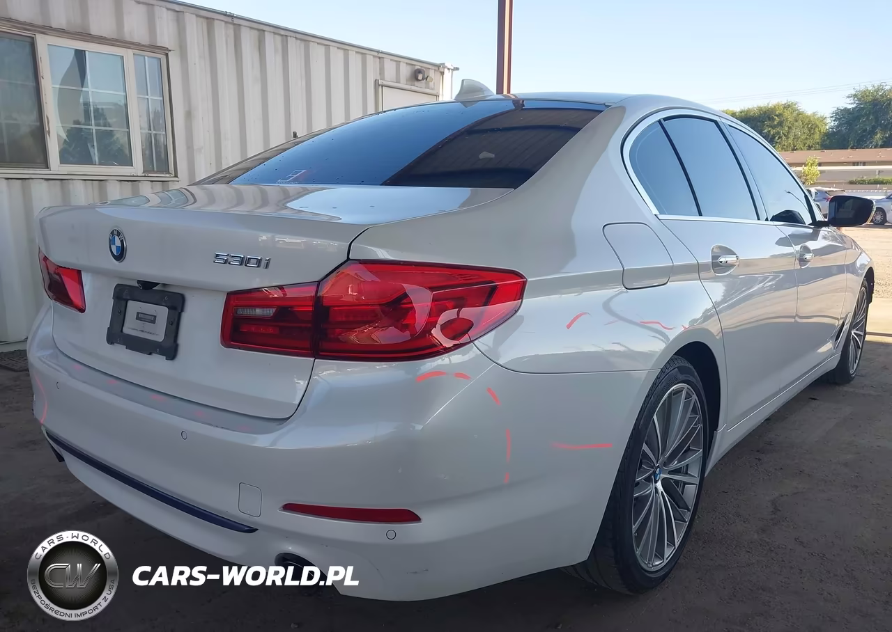 2018 BMW 530I VIN:WBAJA5C57JWA38653 - 4