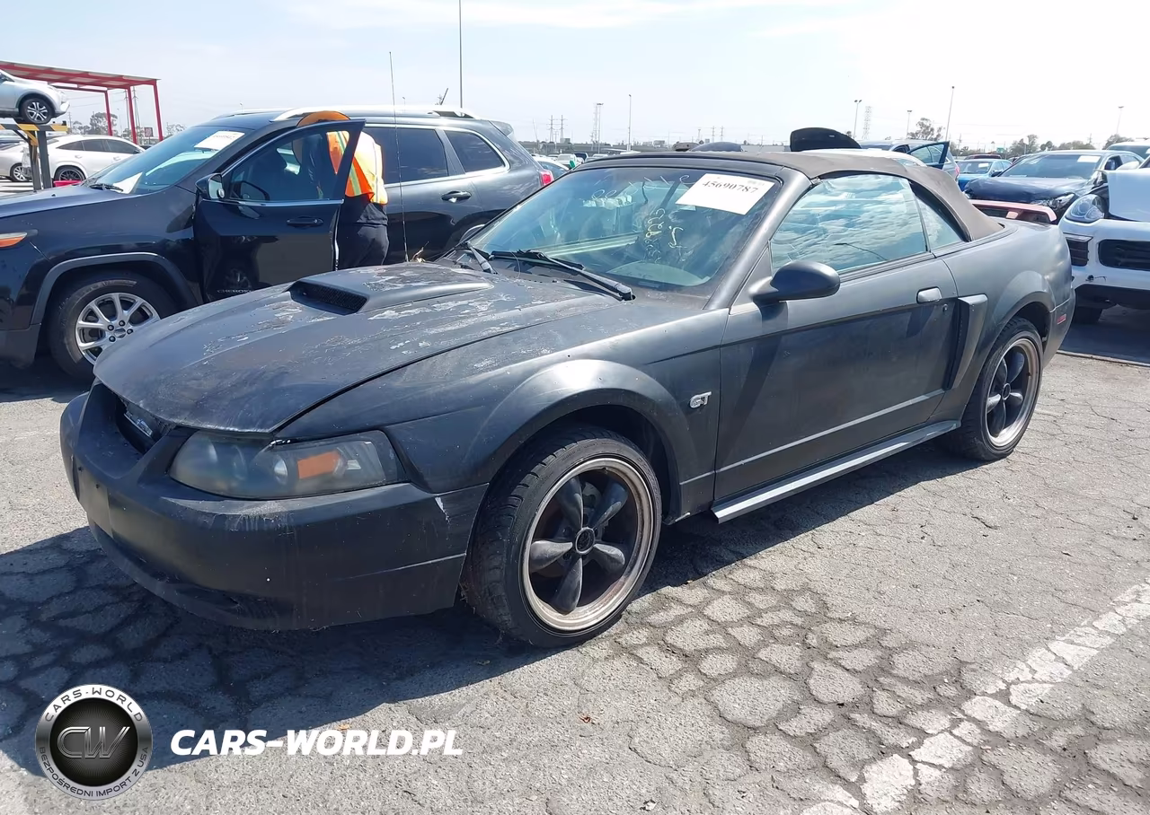 2001 Ford Mustang Gt VIN:1FAFP45X11F263718 - 2