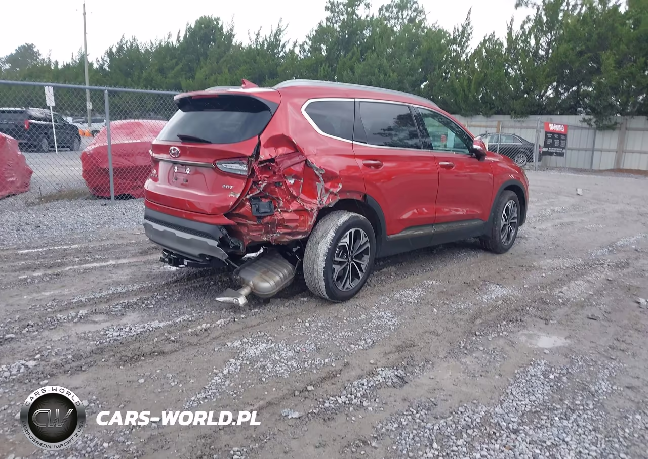 2019 Hyundai Santa Fe Ultimate 2.0T VIN:5NMS53AA8KH066138 - 4