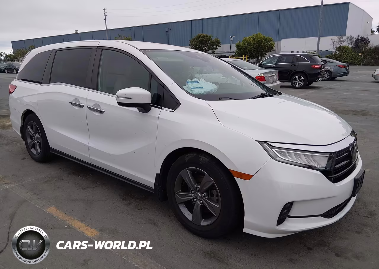 2022 Honda Odyssey Ex VIN:5FNRL6H56NB011210 - 1