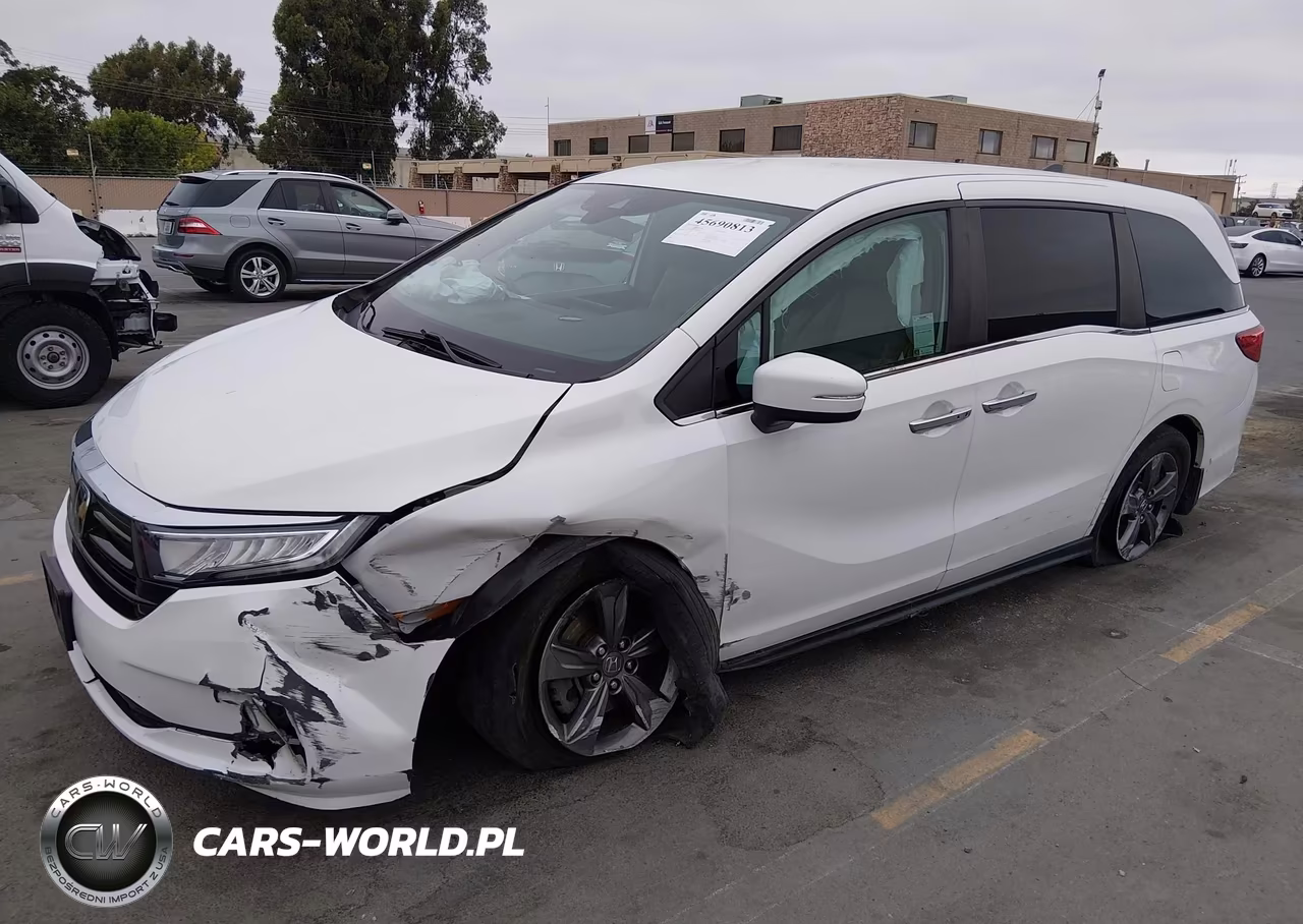 2022 Honda Odyssey Ex VIN:5FNRL6H56NB011210 - 2