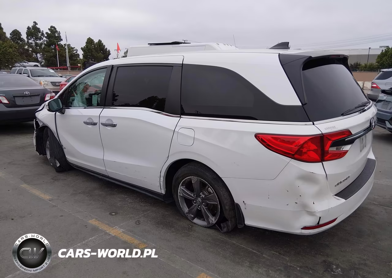 2022 Honda Odyssey Ex VIN:5FNRL6H56NB011210 - 3