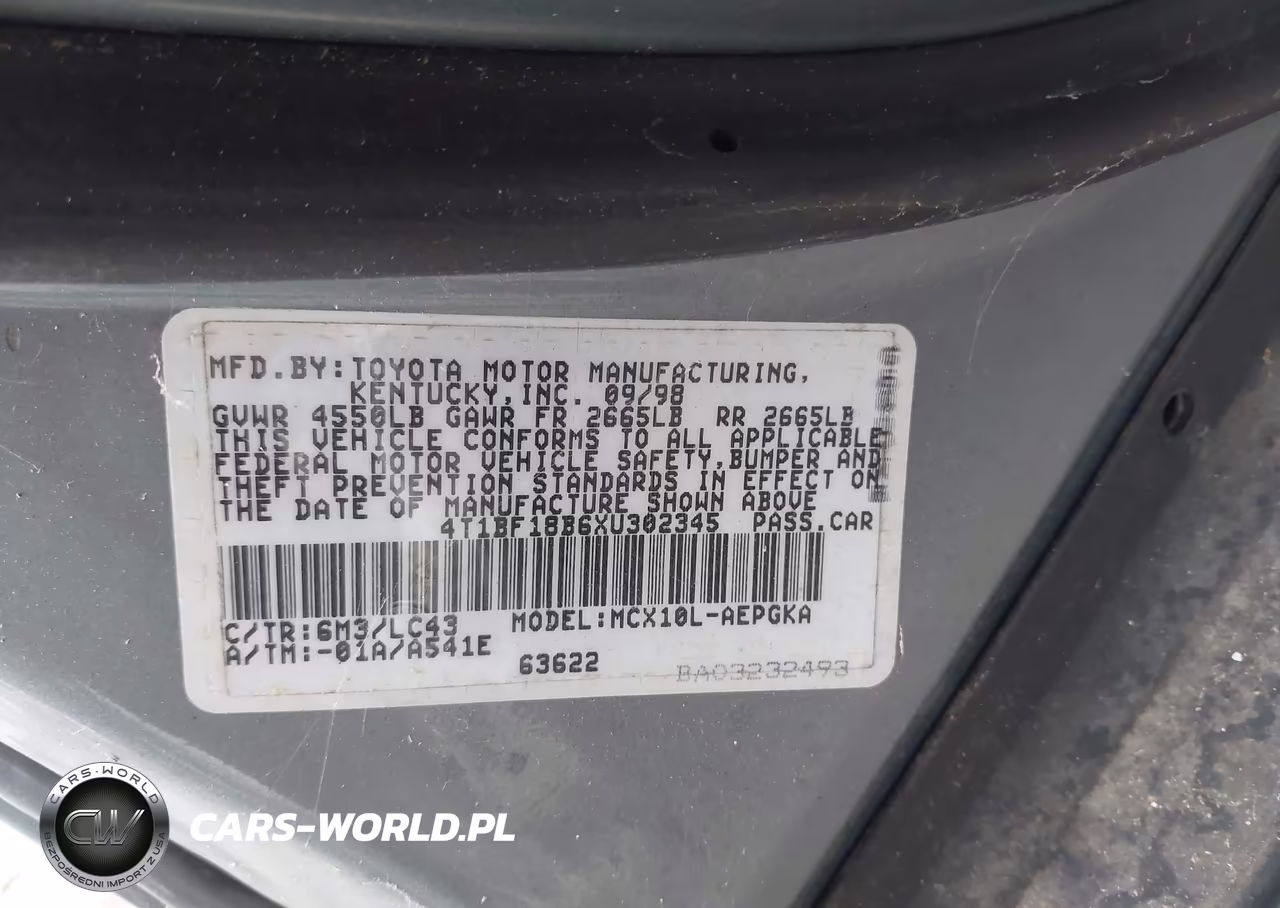 1999 Toyota Avalon Xls VIN:4T1BF18B6XU302345 - 9