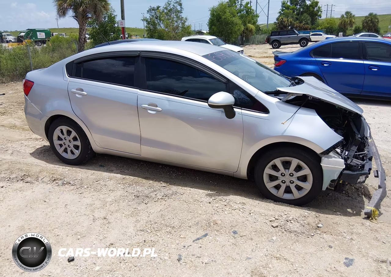 2014 Kia Rio Lx VIN:KNADM4A31E6327515 - 14