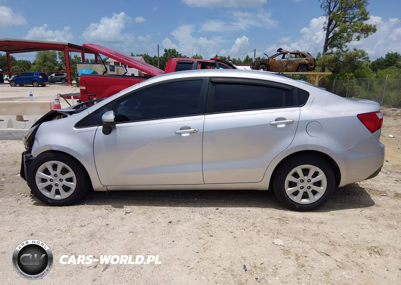 2014 Kia Rio Lx VIN:KNADM4A31E6327515 - 15