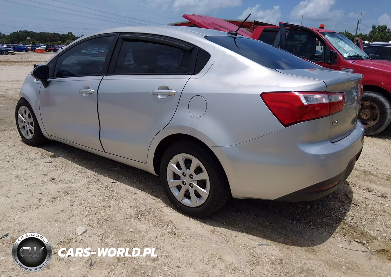 2014 Kia Rio Lx VIN:KNADM4A31E6327515 - 3