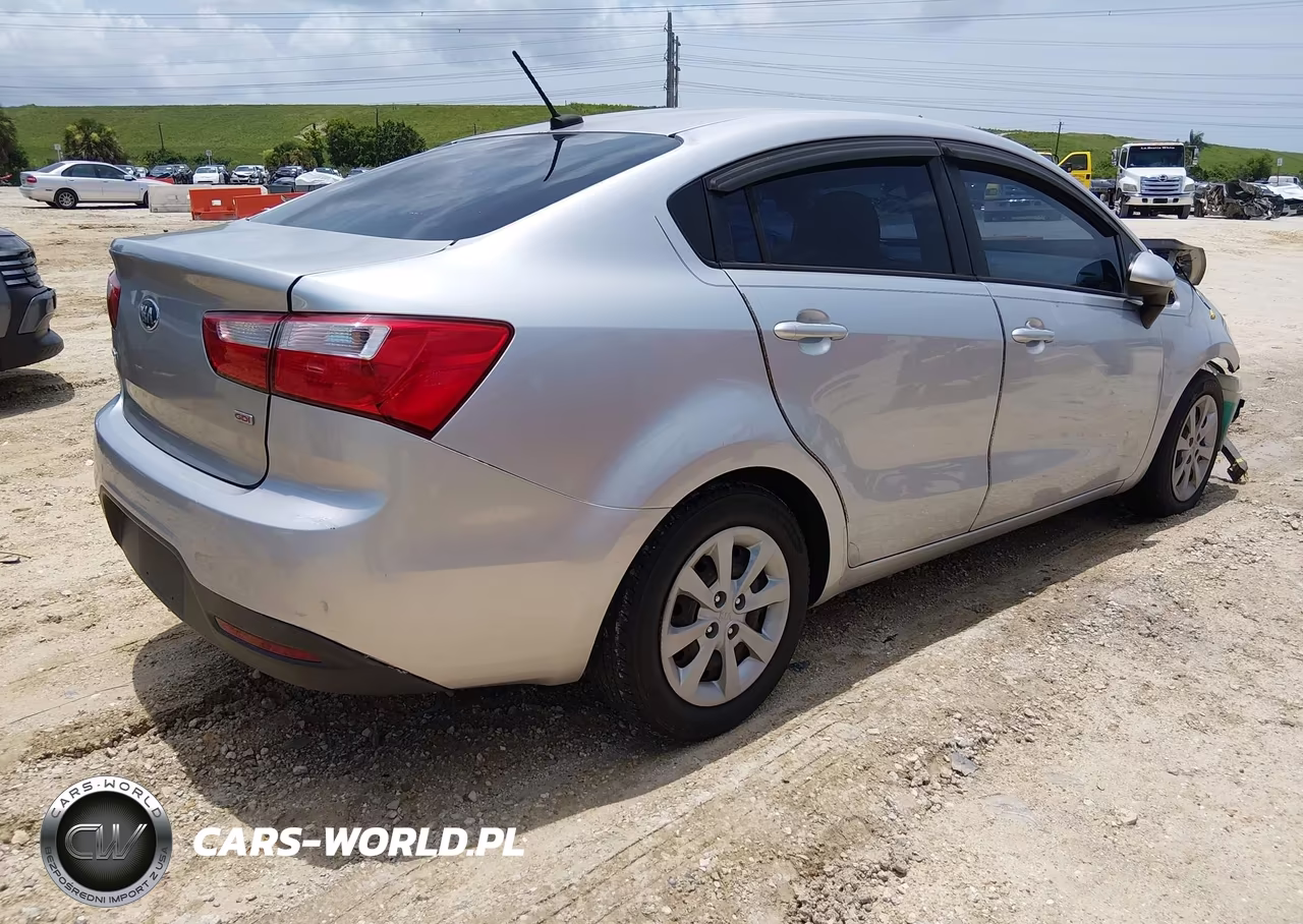 2014 Kia Rio Lx VIN:KNADM4A31E6327515 - 4