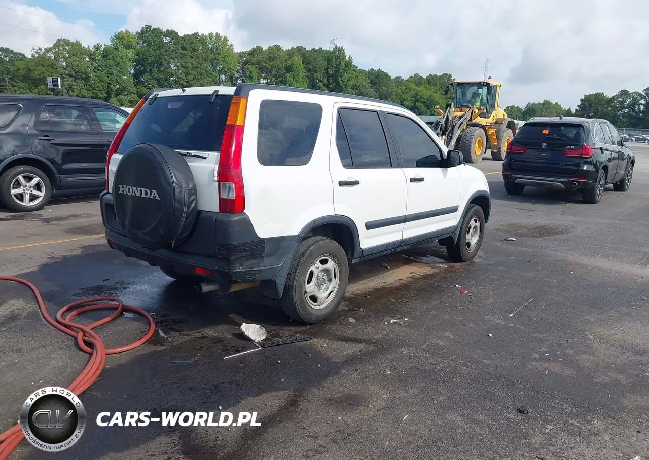 2003 Honda Cr-V Lx VIN:JHLRD68413C011407 - 4