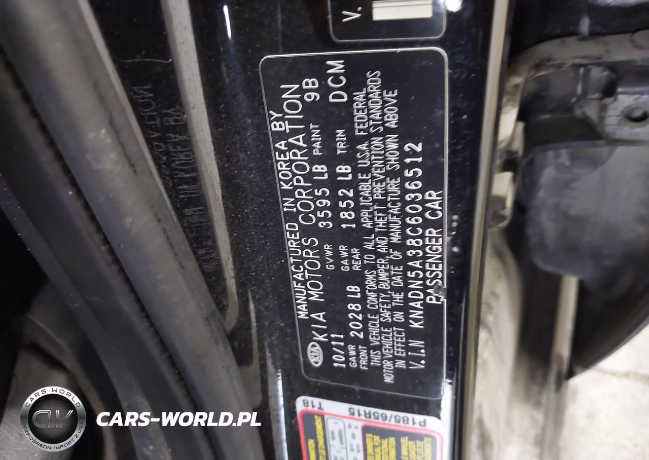 2012 Kia Rio5 Ex VIN:KNADN5A38C6036512 - 9