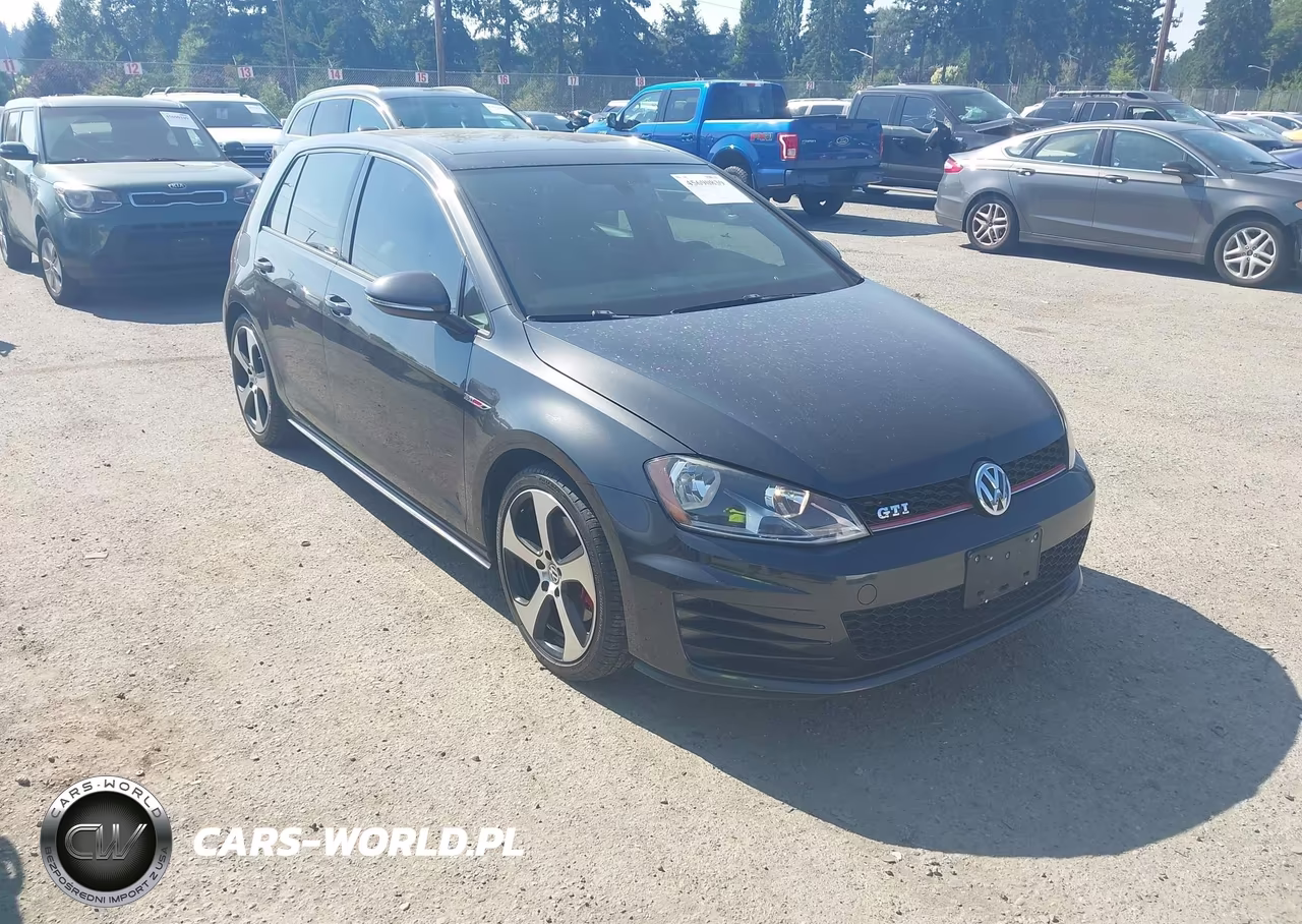 2015 Volkswagen Golf Gti 2.0T Autobahn 4-Door VIN:3VW4T7AU6FM080720 - 1