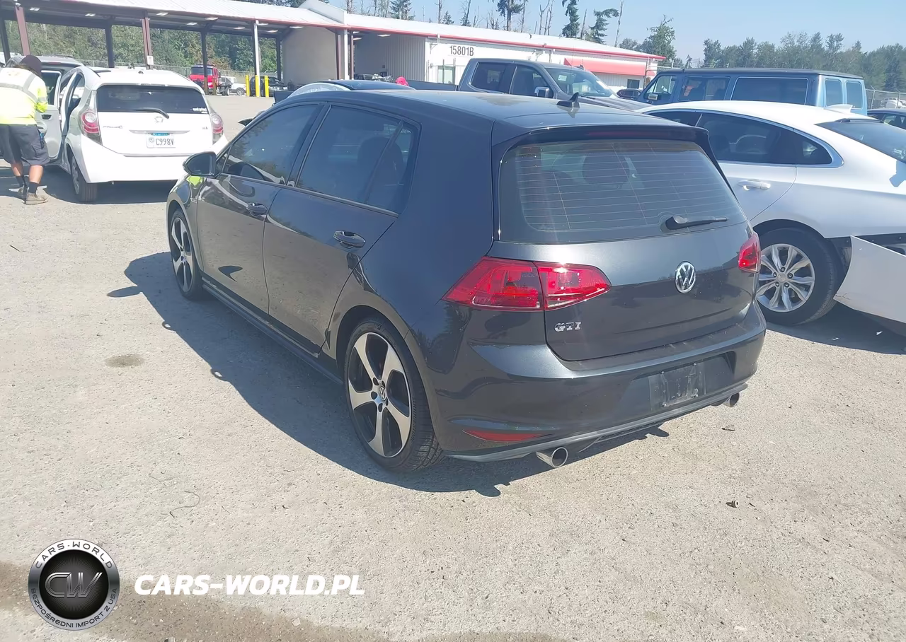 2015 Volkswagen Golf Gti 2.0T Autobahn 4-Door VIN:3VW4T7AU6FM080720 - 3