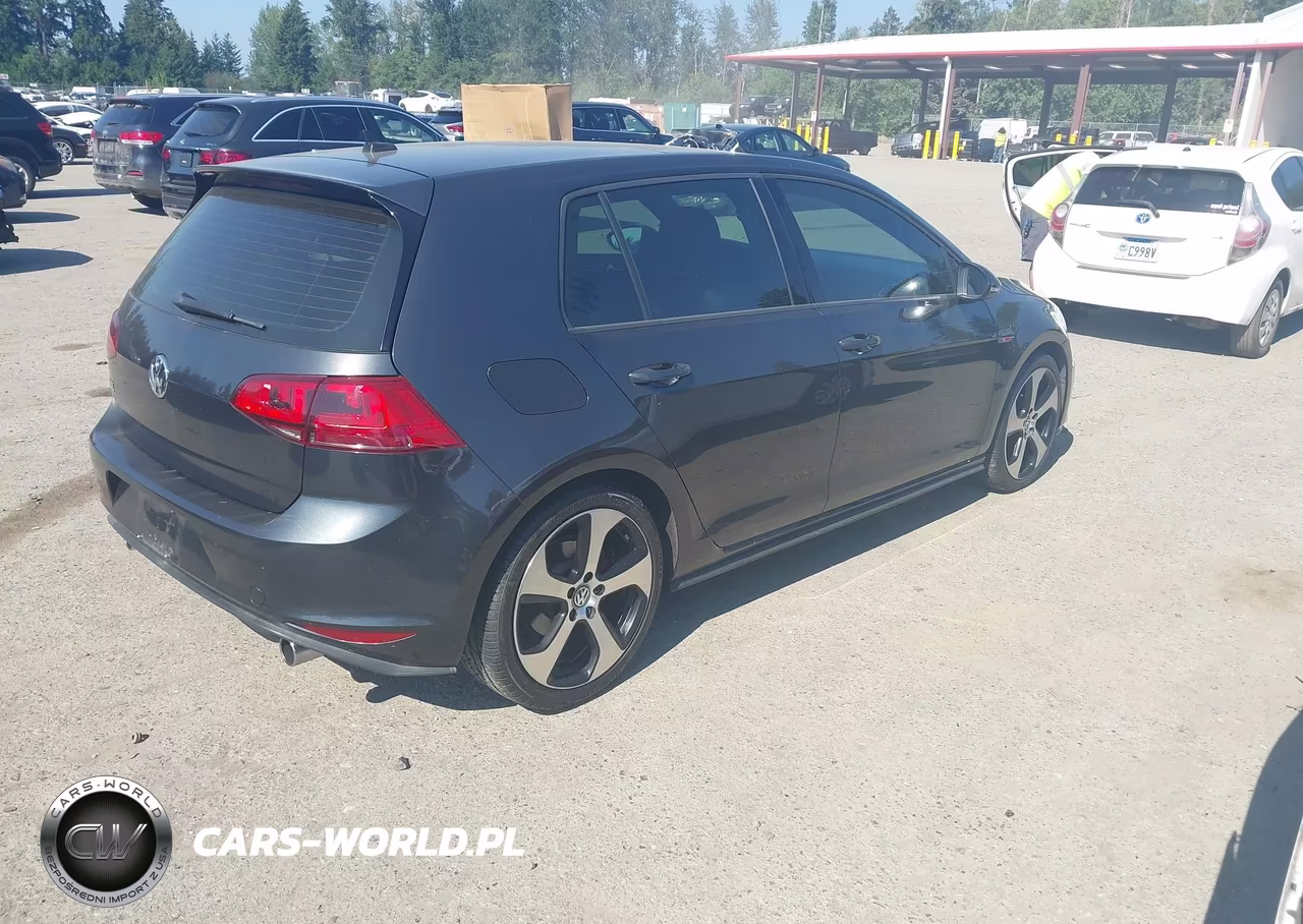 2015 Volkswagen Golf Gti 2.0T Autobahn 4-Door VIN:3VW4T7AU6FM080720 - 4
