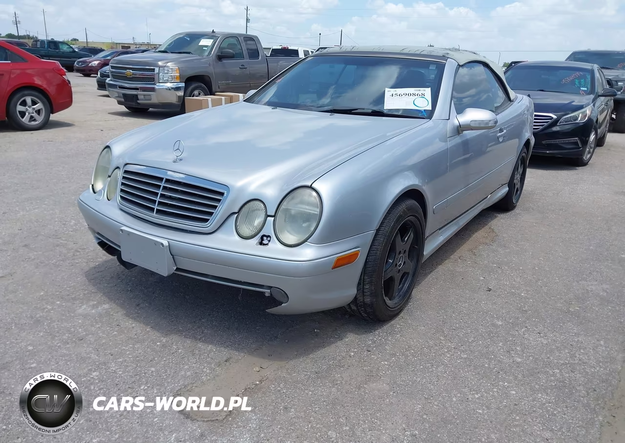 2003 Mercedes-Benz Clk 430 VIN:WDBLK70G73T139721 - 2