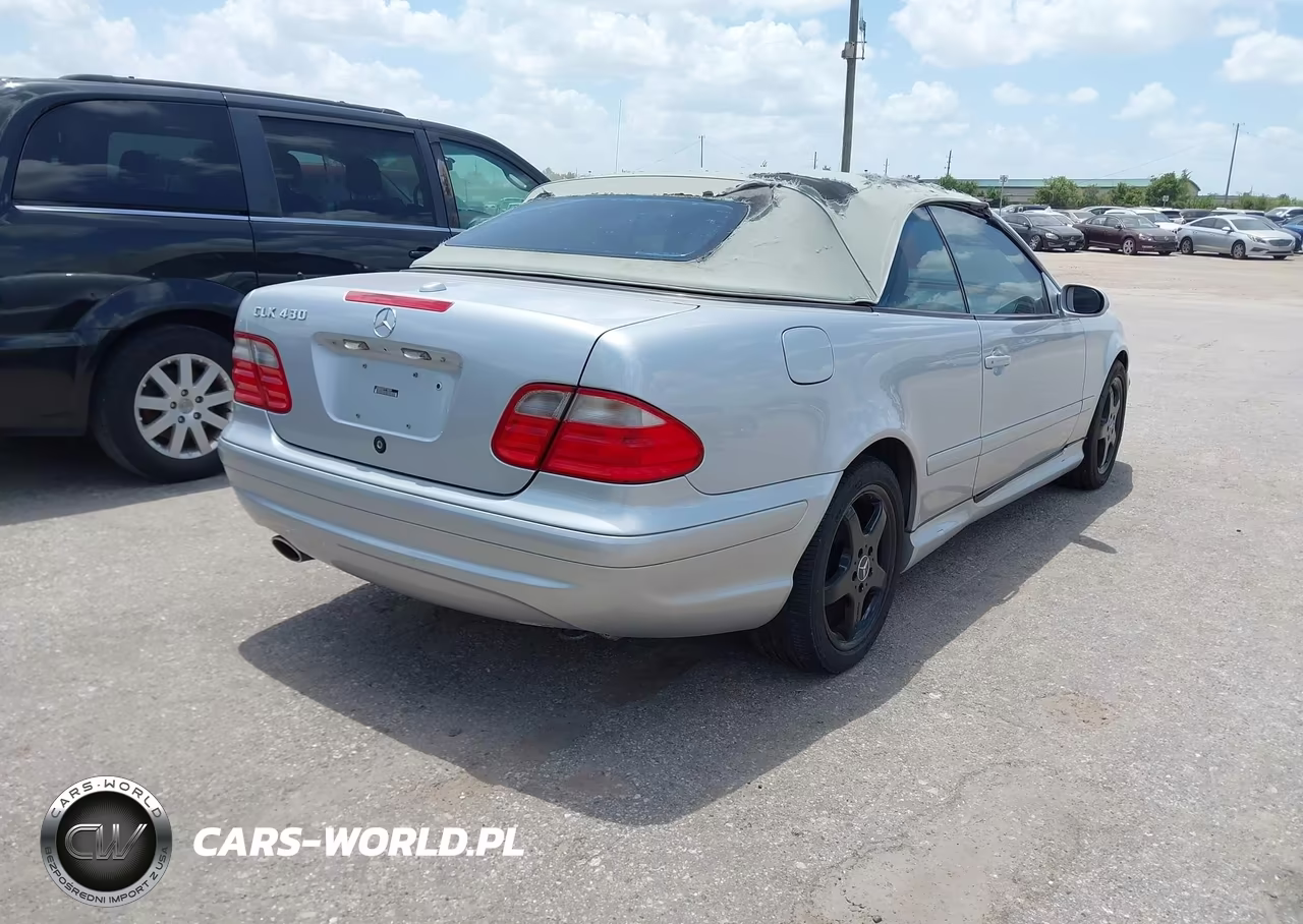 2003 Mercedes-Benz Clk 430 VIN:WDBLK70G73T139721 - 4
