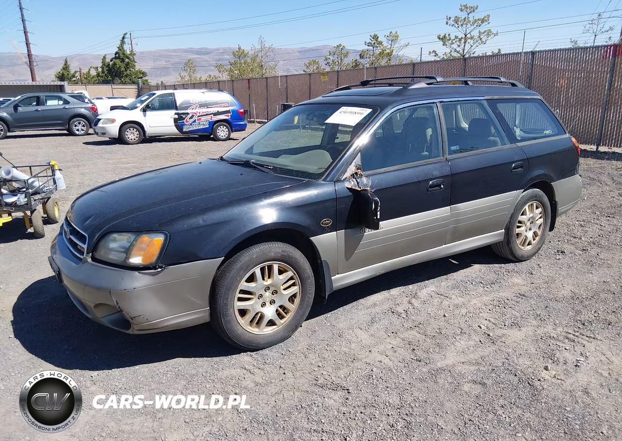 2001 Subaru Outback H6-3.0 VIN:4S3BH806417651936 - 2
