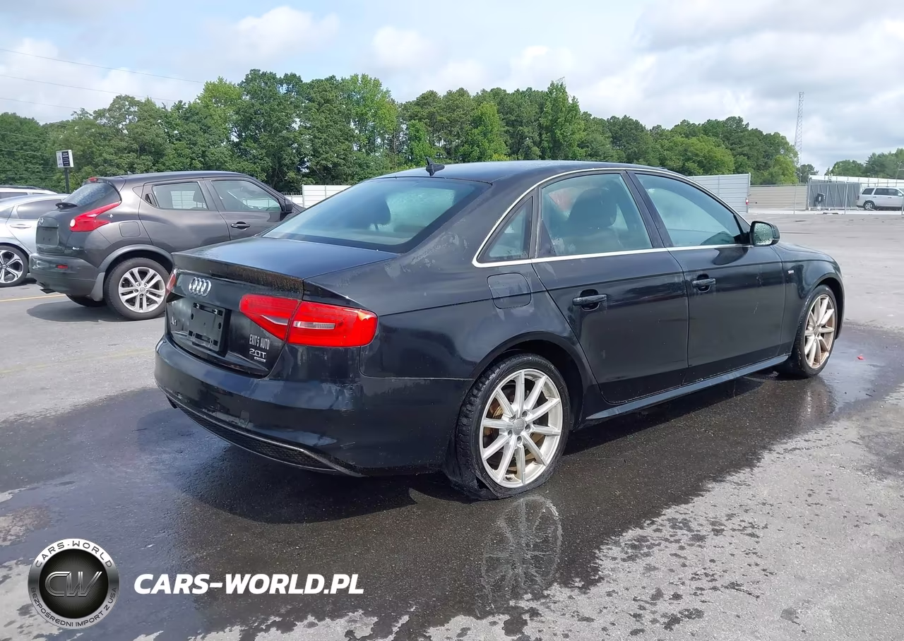 2014 Audi A4 2.0T Premium VIN:WAUFFAFL2EN012464 - 4