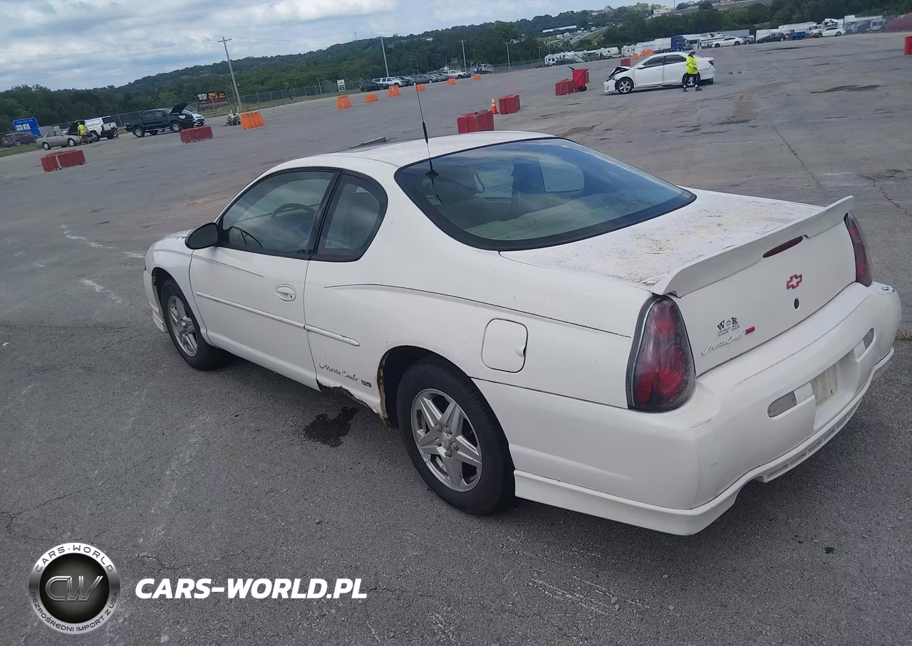 2001 Chevrolet Monte Carlo Ss VIN:2G1WX15K319245302 - 3