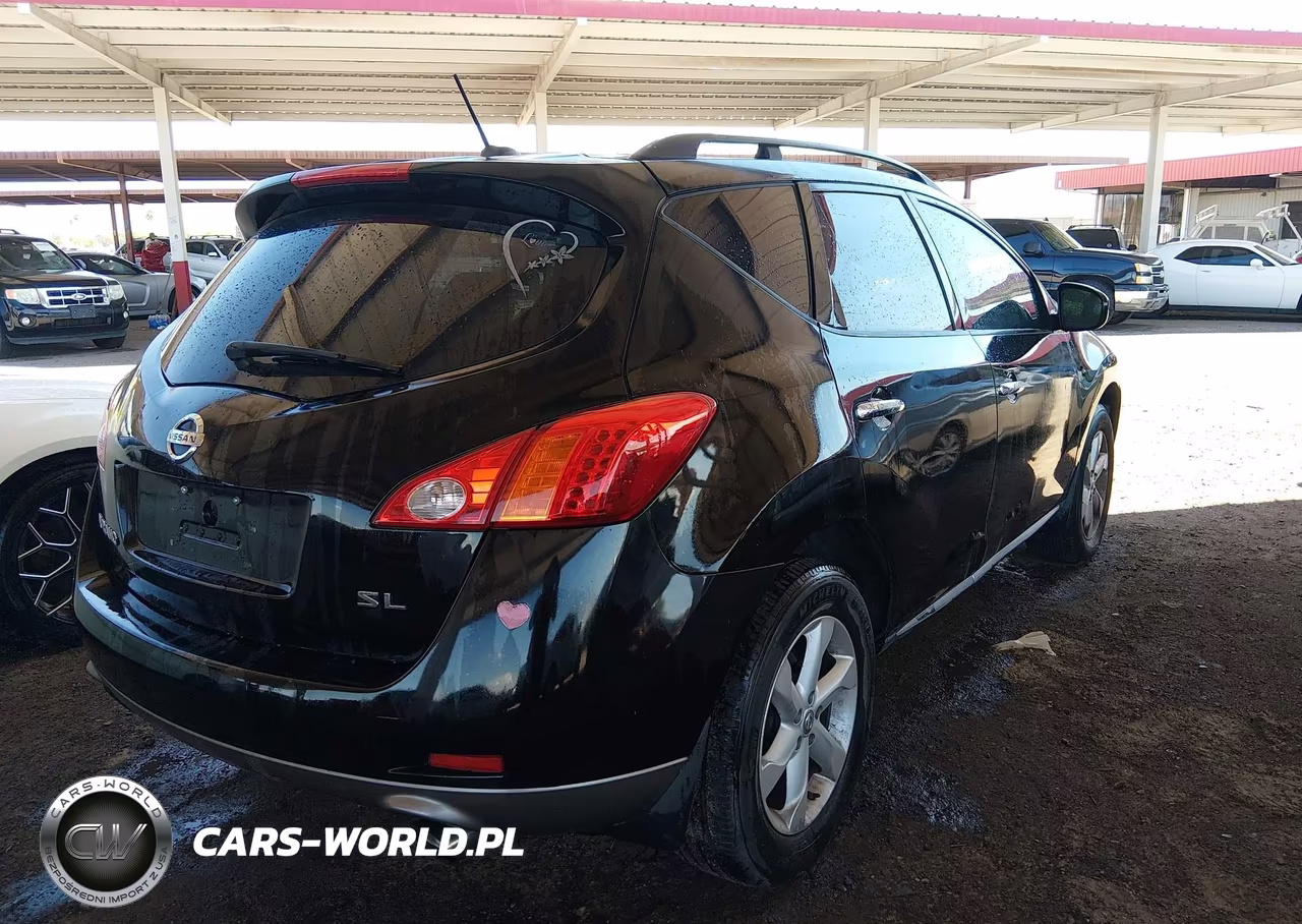 2009 Nissan Murano Sl VIN:JN8AZ18U79W027993 - 4