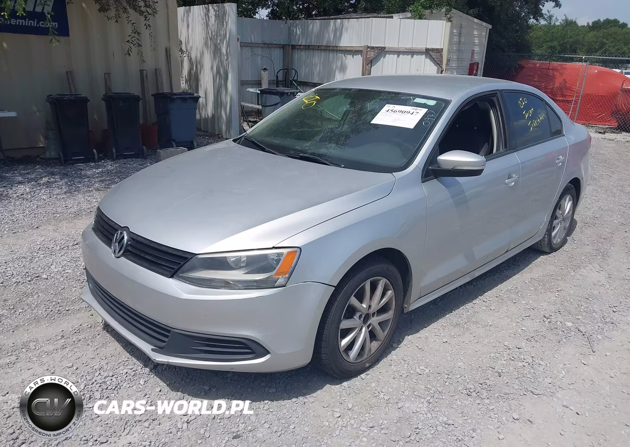 2011 Volkswagen Jetta 2.5L Se VIN:3VWDX7AJ0BM053064 - 2