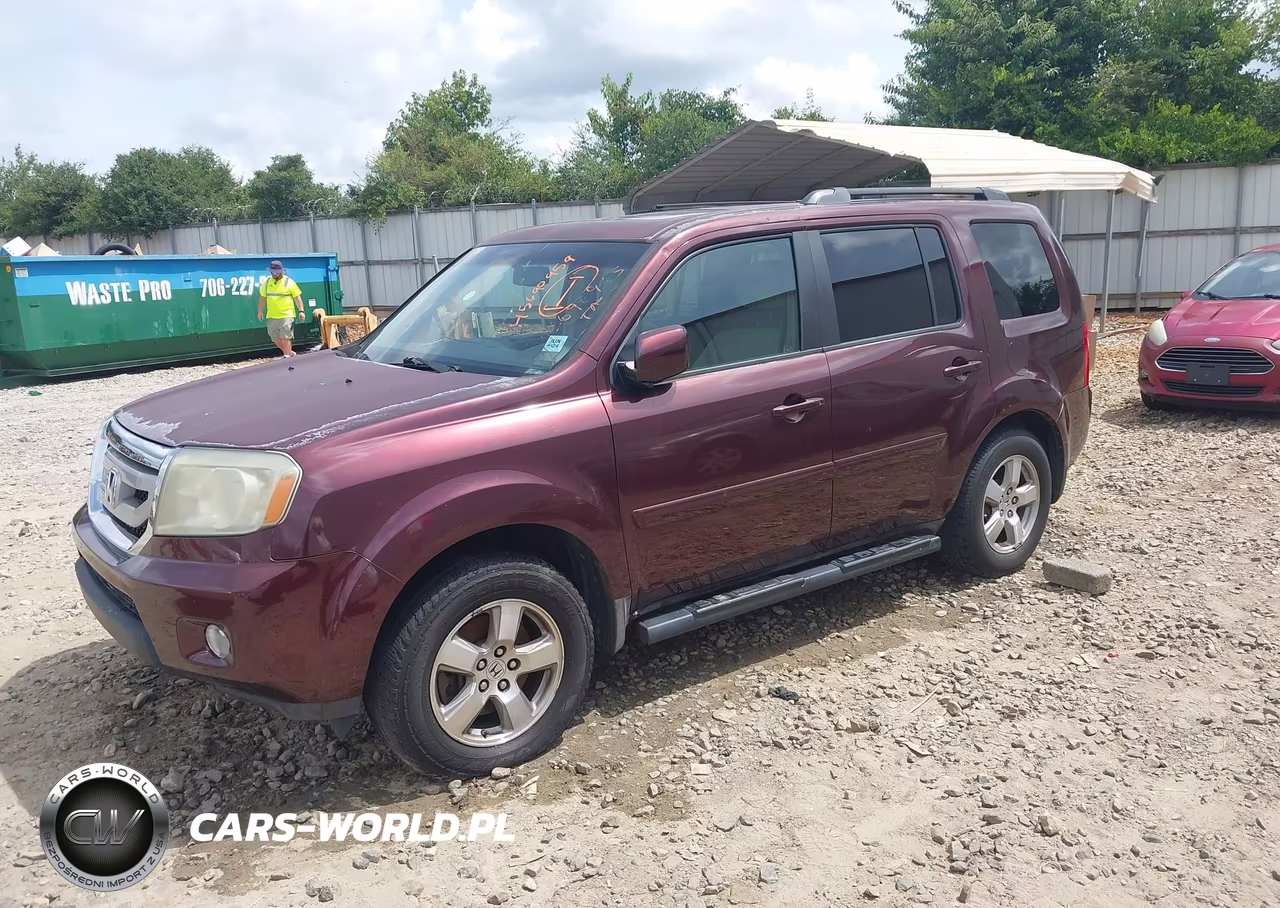 2009 Honda Pilot Ex-L VIN:5FNYF38539B001029 - 2
