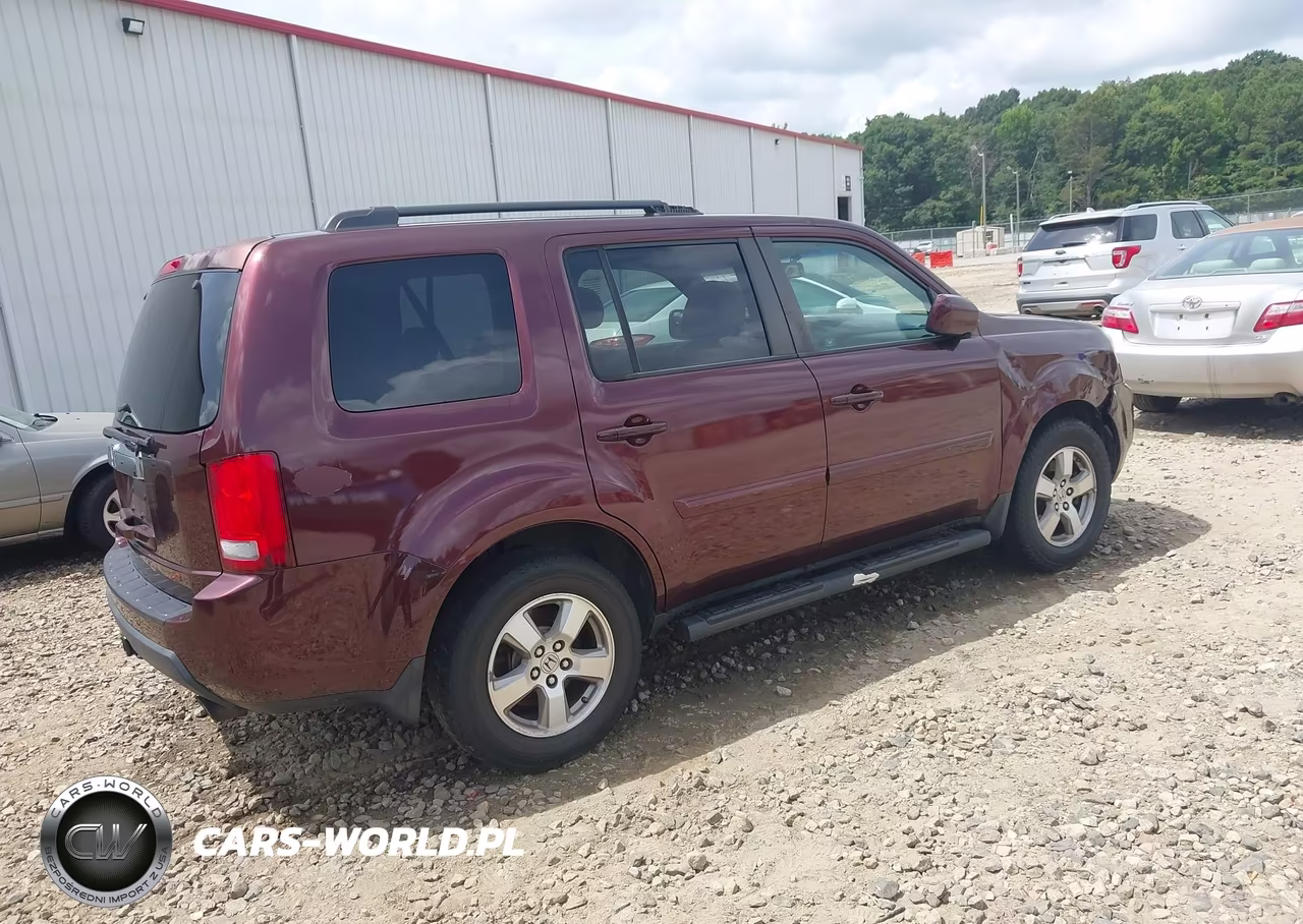 2009 Honda Pilot Ex-L VIN:5FNYF38539B001029 - 4