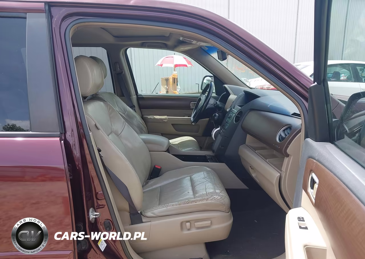 2009 Honda Pilot Ex-L VIN:5FNYF38539B001029 - 5