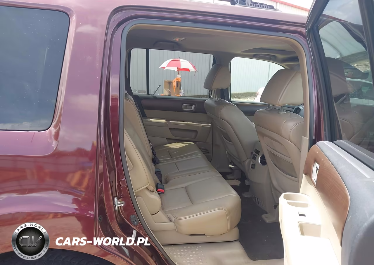 2009 Honda Pilot Ex-L VIN:5FNYF38539B001029 - 8