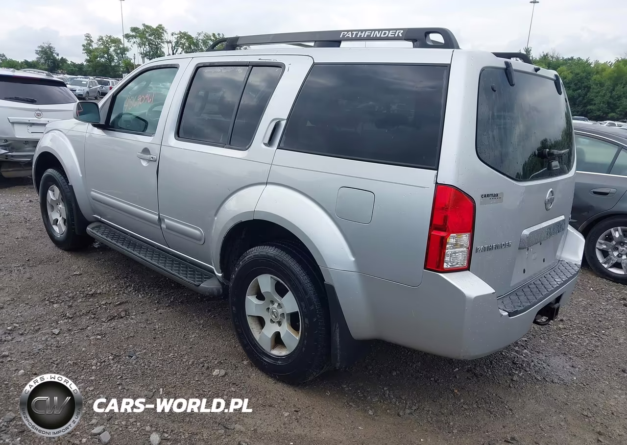 2006 Nissan Pathfinder Se VIN:5N1AR18U46C667809 - 3